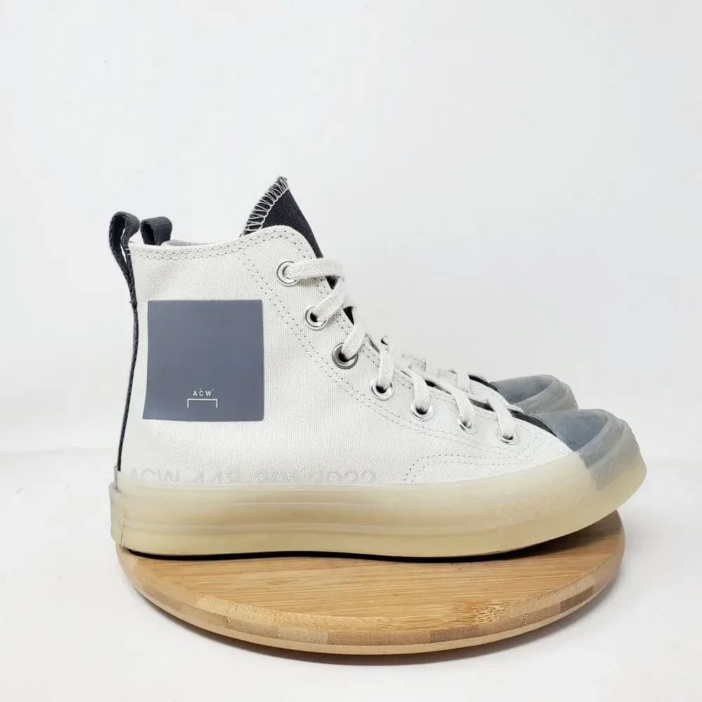 Converse x A COLD WALL Chuck Taylor 70 Shoe Women 6 Sneaker Pavement Grey Hi ACW